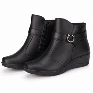 Bota Feminina Piccadilly Cano Curto Anabela