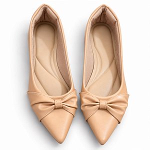 Sapatilha Bico Fino Catarina Nude