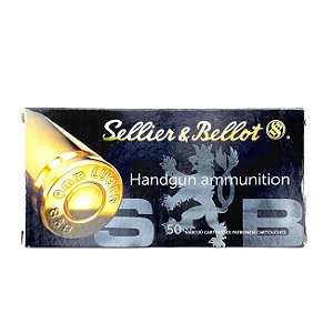 Munição Sellier & Bellot 9mm LUGER JHP 115GR - Caixa 50