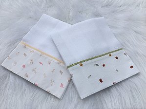 kit de fralda clássica 2 peças cores sortidas