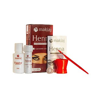 Henna Sobrancelhas 1,5g+10 ml - Makiaj