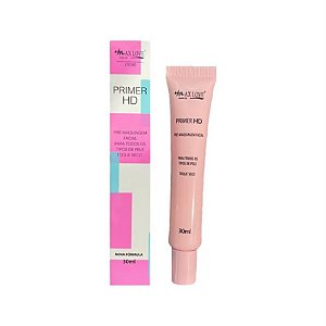 Primer HD Toque Seco todos os tipos de pele 30ml - Max Love