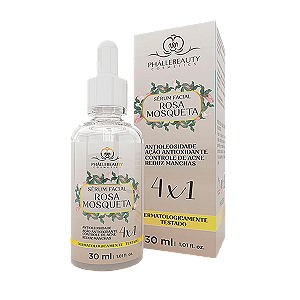 Sérum Facial Rosa Mosqueta 4x1 - Phállebeauty