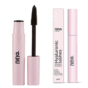 MÁSCARA DE CÍLIOS PANTENOL LASHES ALONGA E DEFINE - NINA MAKEUP