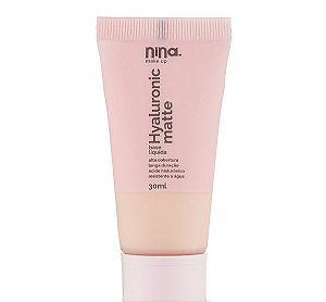 BASE LIQUIDA HYALURONIC MATTE - NINA MAKEUP