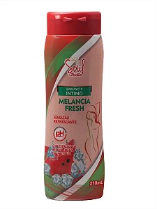 Sabonete Íntimo Refrescante Melancia Fresh 200ml - Soul Cosméticos