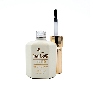 Top Coat Blindado Para Unhas Linha Light 15ml - Real Love