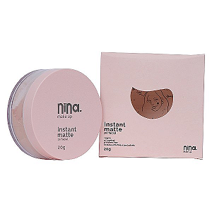 Pó Facial Instant Matte-Nina Make Up