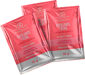 Esfoliante Facial Cristais de Quartzo - Phallebeauty