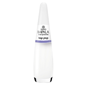Esmalte Top Pop Transparente 7,5ml  - Impala