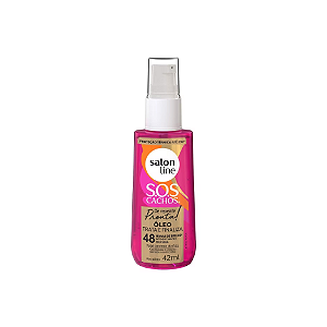 Óleo Reparador SOS Cachos De Repente Pronta 42ml - Salon Line