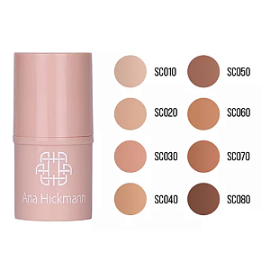 Corretivo em Bastão Vegano Ana Hickmann - Stick Concealer para Cobertura Perfeita