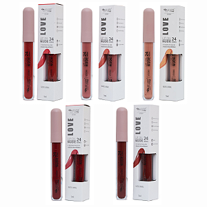 Lip Oil Nude 24 horas 5ml - Max Love