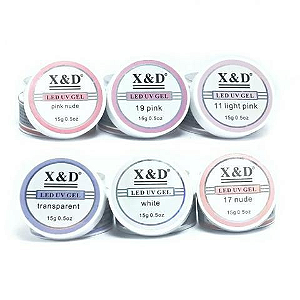 Gel Led Uv Alongamento 15g - X&D