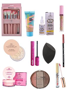 Kit Básico de maquiagem com 11 und - Make Lovely