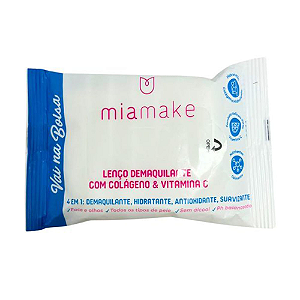 Lenço Demaquilante Vai na Bolsa - Mia Make