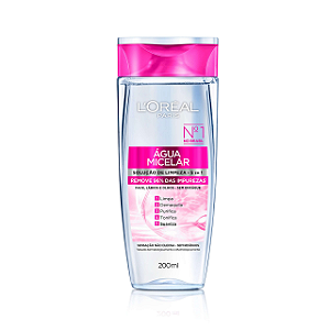 Água Micelar 5 Em 1 L'Oréal Paris -  200ml