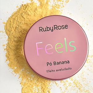 Pó Banana Efeito Aveludado Feels -  Ruby Rose