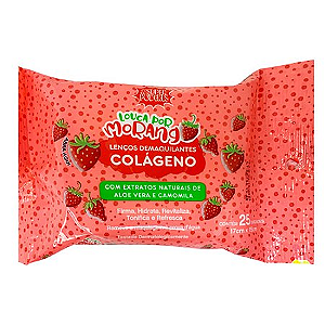 Lenço Demaquilante Morango - Super Poderes