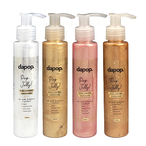 Geleia Corporal Iluminadora Linha Pop Jelly - Dapop
