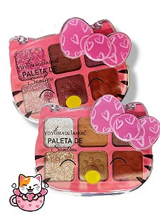 Paleta de sombras 6 Cores Gatinho - Yoyo