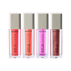 Lip Oil Nectar Lips Silk Skin - Ruby Rose