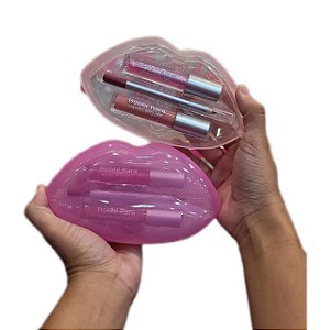 Kit Lapís, Gloss e Batom - Formato de Boca - Bobbi Rara