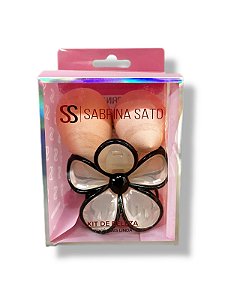 Kit Esponjas e Presilha Flor - Sabrina Sato