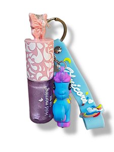 Gloss e Brilho Labial Unicórnio Chaveiro - Hold Morning