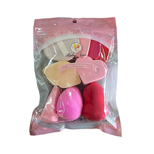 Kit Esponjas  9 und Pó, Base, Corretivo  - Ruby Anjo
