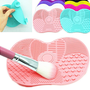 Tapete de silicone para limpeza de pincéis  - Ruby Anjo