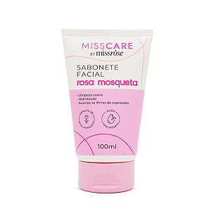 Sabonete Facial Rosa Mosqueta com 100ml by Miss Rôse