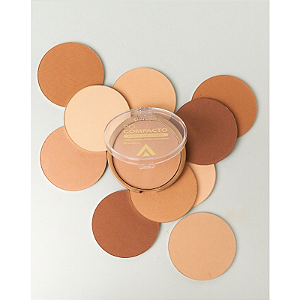 Pó Compacto Efeito Matte Alta Cobertura - Chandelle