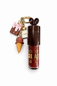 Gloss com Chaveiro Chocolate - Jane (Limitado 1 por pessoa)