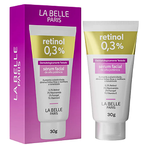 Sérum Facial Retinol 0,3% 30g Paris - La Belle
