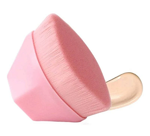 Pincel Hexagonal Mágico Cor Base Rosa