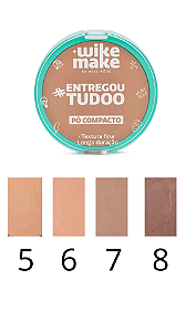 Pó Compacto Entregou Tudo Wike Make - Miss Rôse