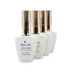 Esmalte em Gel Color Branco - Real Love