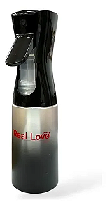 Borrifador Continuo Preto 200ml - Real Love