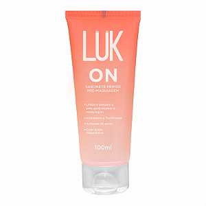 Sabonete Facial Primer Pré-Maquiagem 100ml - Luk Makeup