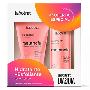 Kit Esfoliante + Hidratante Dia a Dia Melancia- Labotrat