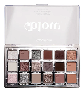 Paleta De Sombras Dear Diary Linha Blow 18 Cores - Ruby Rose