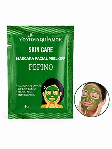 Máscara Facial Skin Care - Yoyo Maquiamor Pepino