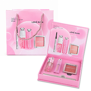Kit Sacolinha Dupe Dior Com Gloss, Balm, Blush e Lápis- Love Rain