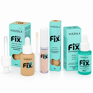 Combo Vizzela Fix Trio Perfeito - 3 Produtos