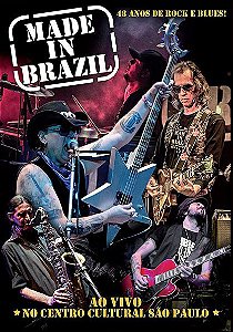 MADE IN BRAZIL - 48 ANOS DE ROCK E BLUES AO VIVO - DVD