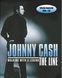 JOHNNY CASH - WALKING WITH A LEGEND THE LINE - DVD