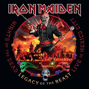 IRON MAIDEN - NIGHTS OF THE DEAD, LEGACY OF THE BEAST: LIVE MÉXICO CITY - CD