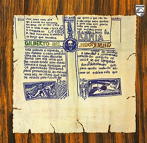 GILBERTO GIL - GILBERTO GIL - 1969- LP