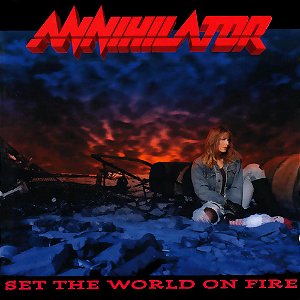 ANNIHILATOR - SET THE WORLD ON FIRE- LP